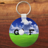 Golf Schlüsselanhänger (Vorderseite)