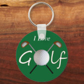Golf Schlüsselanhänger (individuell einstellbar) (Vorderseite)