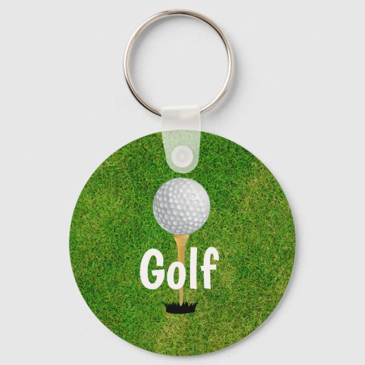 Golf Schlüsselanhänger (Vatertag) (Vorderseite)