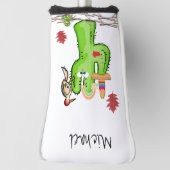 Golf-Schutzhaube Vogel Kaktus Golf Headcover (Rotieren 90)