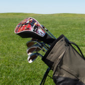 Golf-Schutzhülle – Fragmentierter Puls Golf Headcover (In SItu)