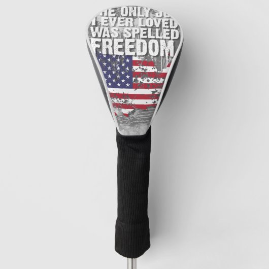 Golf-Schutzhülle – Freedom Job Golf Headcover (Vorderseite)
