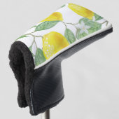 Golf-Schutzhülle Gelbe Zitrone Golf Headcover (3/4 Vorderseite)