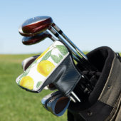 Golf-Schutzhülle Gelbe Zitrone Golf Headcover (In Situ)