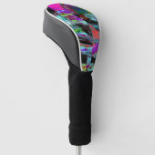 Golf-Schutzhülle – Neon Pulse Golf Headcover (angewinkelt)