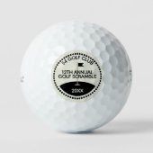 Golf Scramble Club Name Golfball (Vorderseite)