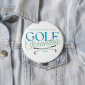 Golf Scramble - Golf-Themed Bachelor Party Button (Beispiel)