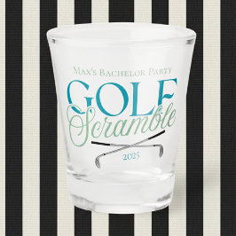 Golf Scramble Moderne einfache Golf Bachelor Party Schnapsglas