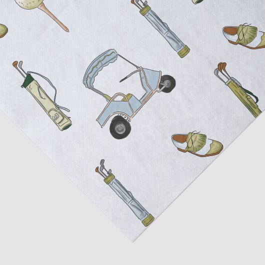 Golf Seidenpapier (Ausschnitt)