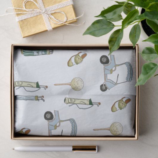 Golf Seidenpapier (Geschenk)