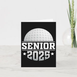 Golf Senior 2025 Senior Year Cl von 25 Abschluss Karte