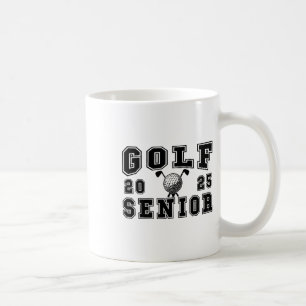 Golf Senior Night Golf Senior 2025 Abschluss 56 Kaffeetasse