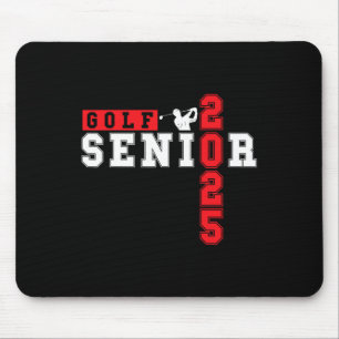 Golf Senior Night Golf Senior 2025 Abschluss 9 Mousepad