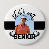 Golf Senior-Player-Taste für Eltern Button (Vorderseite)