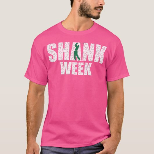 Golf Shank Week Funny Golf Vater T-Shirt (Vorderseite)