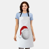 Golf Shirt Design for Christmas Schürze (Getragen)