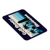 Golf Shows Beach Alabama Magnet (Rechte Seite)