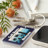 Golf Shows Beach Alabama Schlüsselanhänger (Vorderseite rechts)