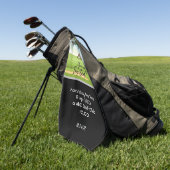 Golf Sie sind eingeladen für Golfer Party Einladun Golfhandtuch (Gras)