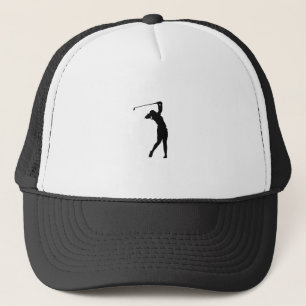 Golf-Silhouette-Truckerhut lustiges Geschenk für G Truckerkappe