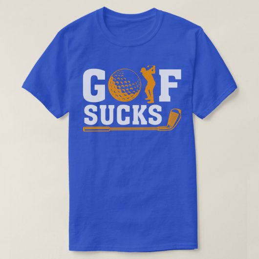 Golf sind zum Kotzen T-Shirt (Design vorne)