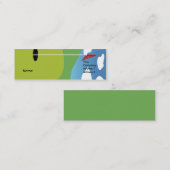 Golf - Skinny Mini Visitenkarte (Vorne/Hinten)