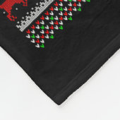 Golf Snowman Ugly Christmas Sweaters Golfing Golfe Fleecedecke (Ecke)