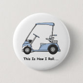 Golf So rolle ich Button (Vorderseite)