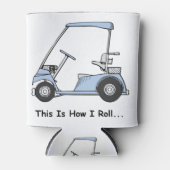 Golf So rolle ich Dosenkühler (Vorderseite)