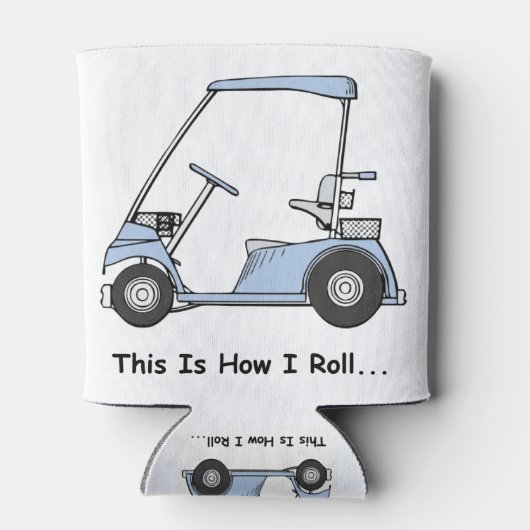 Golf So rolle ich Dosenkühler (Rückseite)