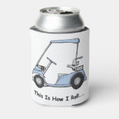 Golf So rolle ich Dosenkühler (Kanne Rückseite)