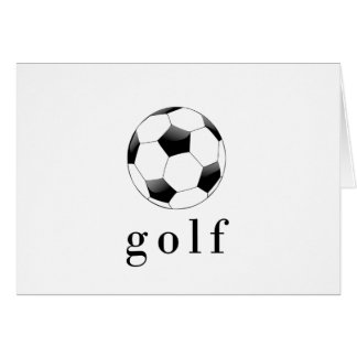Golf Soccer Ball Funny Sports T - Shirt