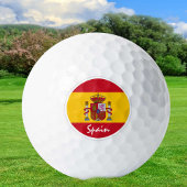 Golf Spanien & Spanische Flagge / Golf Ball