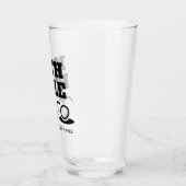 Golf Spaß 19. Loch Bierglas Geschenk für Herren Glas (Links)