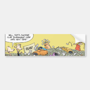 Golf-Spaß Autoaufkleber