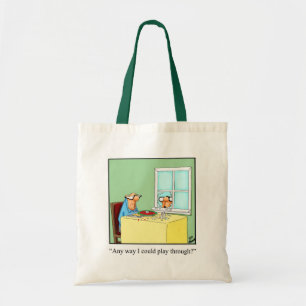 Golf Spaß Cartoon Tote Bag Tragetasche