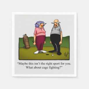 Golf Spaß Cocktail Party Napkins Serviette