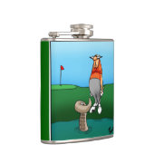 Golf Spaß Flask-Geschenk Flachmann (Rechts)