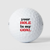 Golf Spaß Golf Balls, Funny Golf Balls Golfball (Vorderseite)