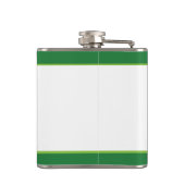 Golf Spaß Ich würde lieber Golfer Funny Mens Golfs Flachmann (Rückseite)