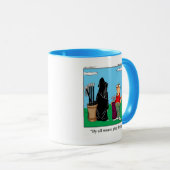 Golf Spaß Kaffee Tasse (VorderseiteRechts)