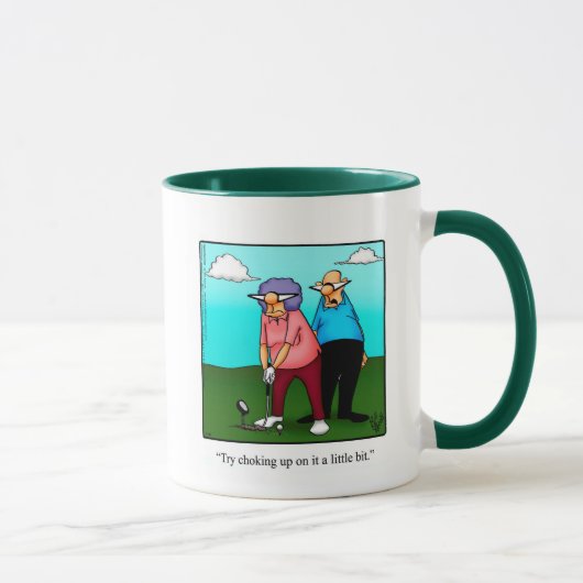 Golf Spaß Kaffee Tasse für sie (Rechts)