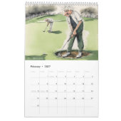 Golf Spaß Kalender (Feb 2027)
