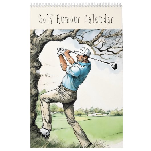 Golf Spaß Kalender (Titelbild)