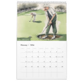 Golf Spaß Kalender (Feb 2026)
