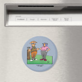 Golf Spaß Round Magnet (In Situ (Geschirrspüler))