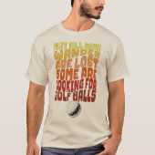 Golf Spaß T - Shirt (Vorderseite)