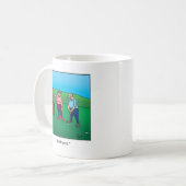 Golf Spaß Tasse für sie (Vorderseite Links)