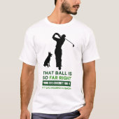 Golf Spaß Unisex T - Shirt (Vorderseite)