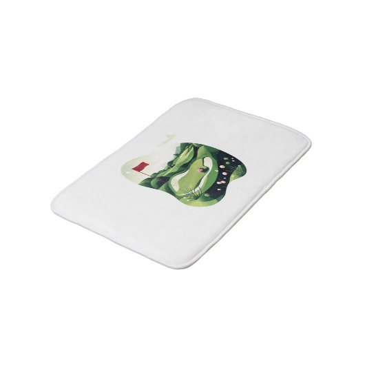 Golf spielen badematte (Schrägansicht)